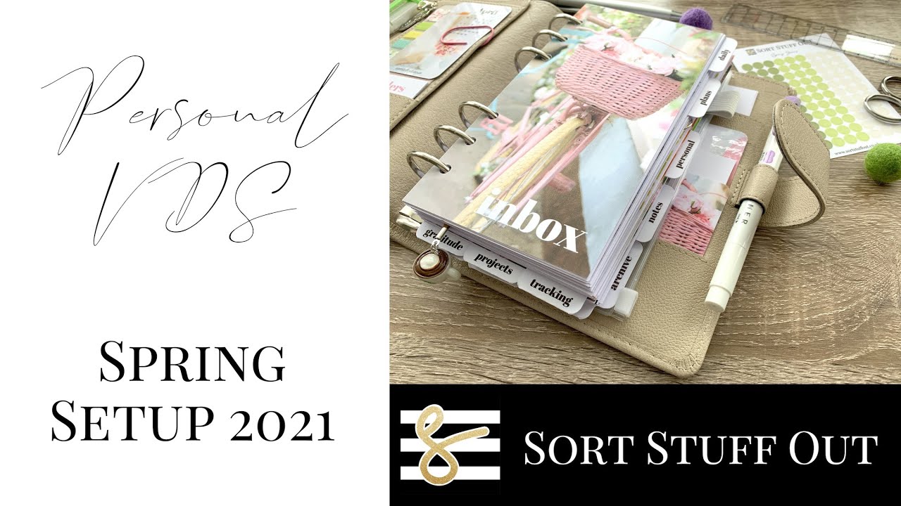 Spring setup 2021 - Personal Van der Spek - Poussiere - Minimal & Functional - Planner Flip-Through