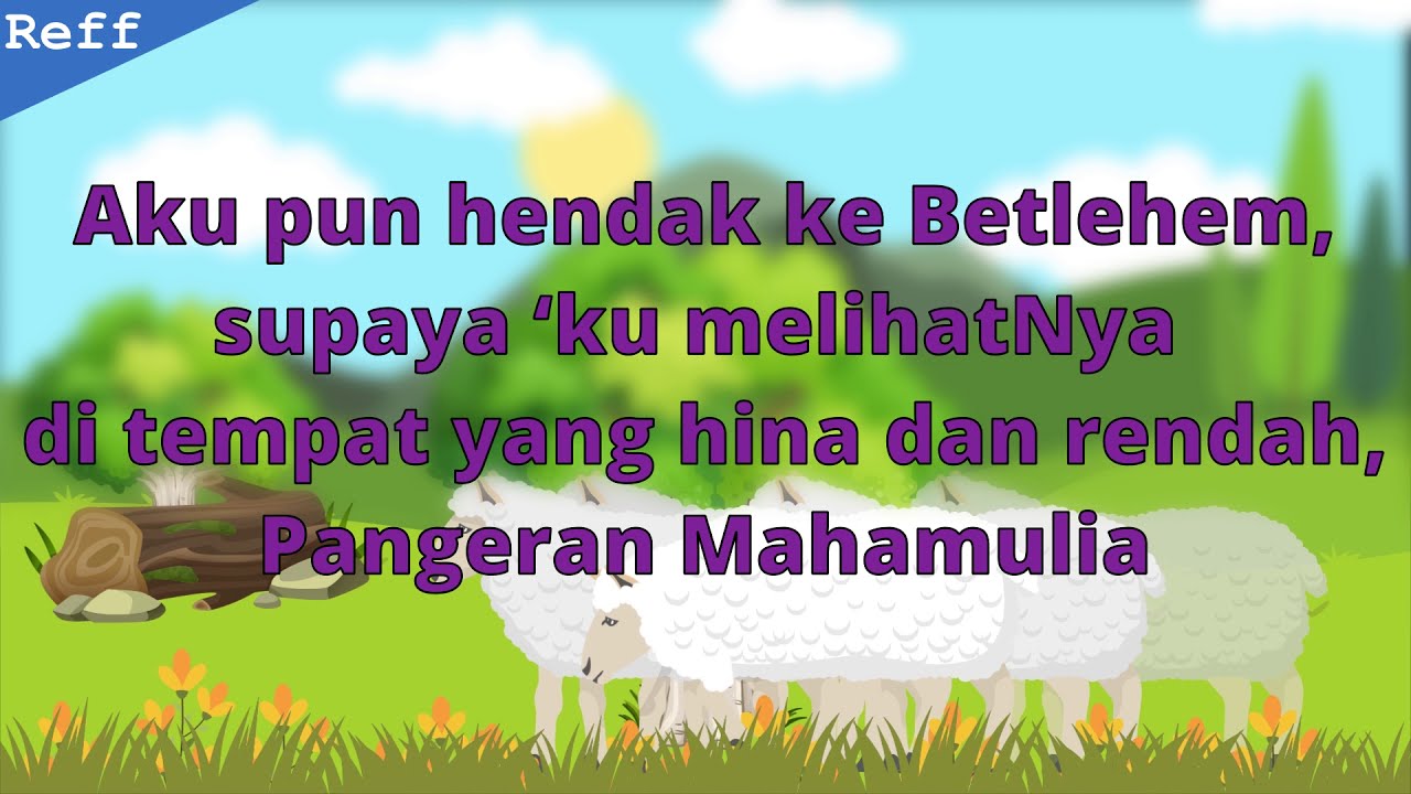 🔔 KJ127 Kandang Domba itu rumahNya 🔔 || Lagu Natal