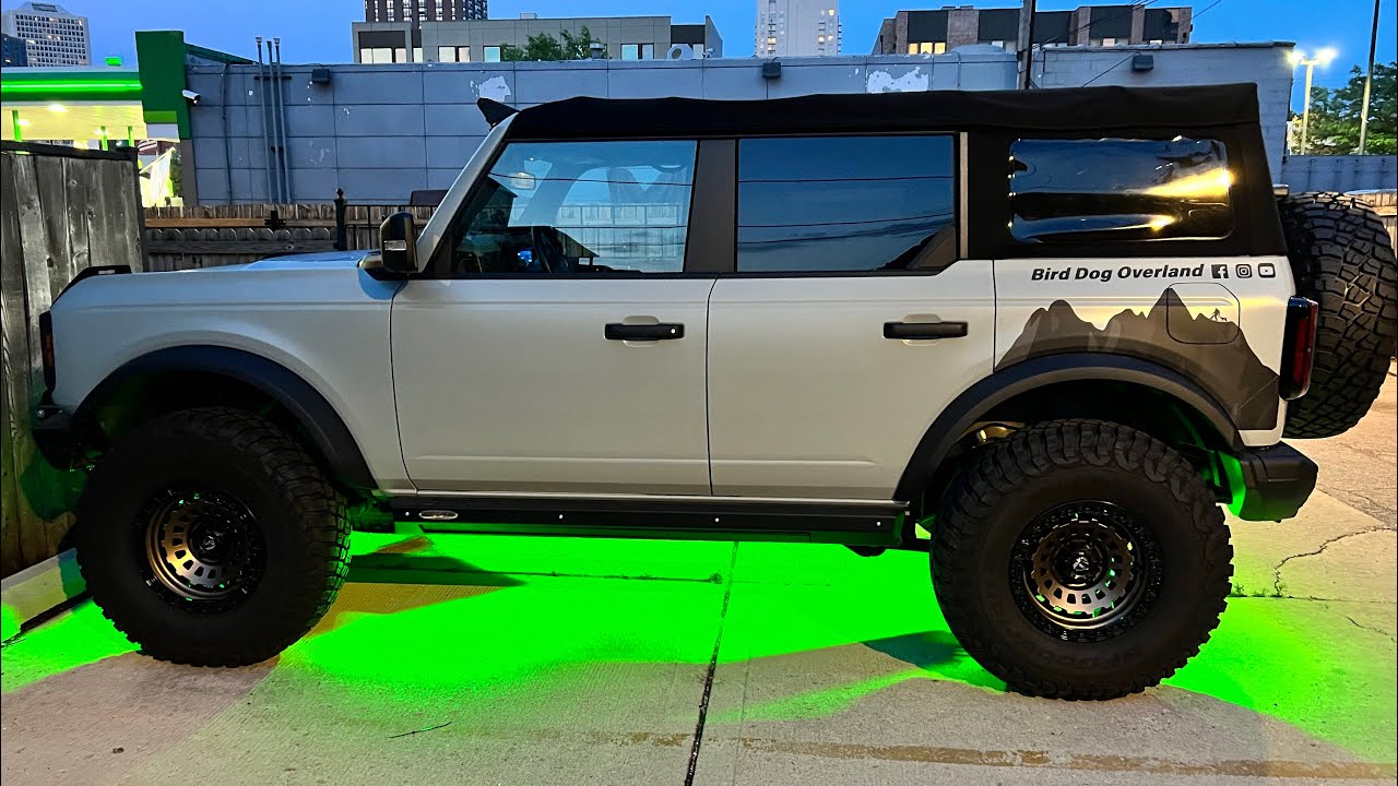 Bronco Lux Lighting RGB Rock Lights
