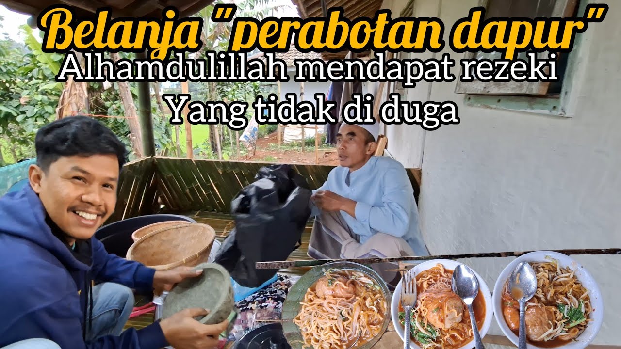 BELANJA PERABOTAN DAPUR || ALHAMDULILLAH BERKAH DAPAT REZEKI TAK TERDUGA 