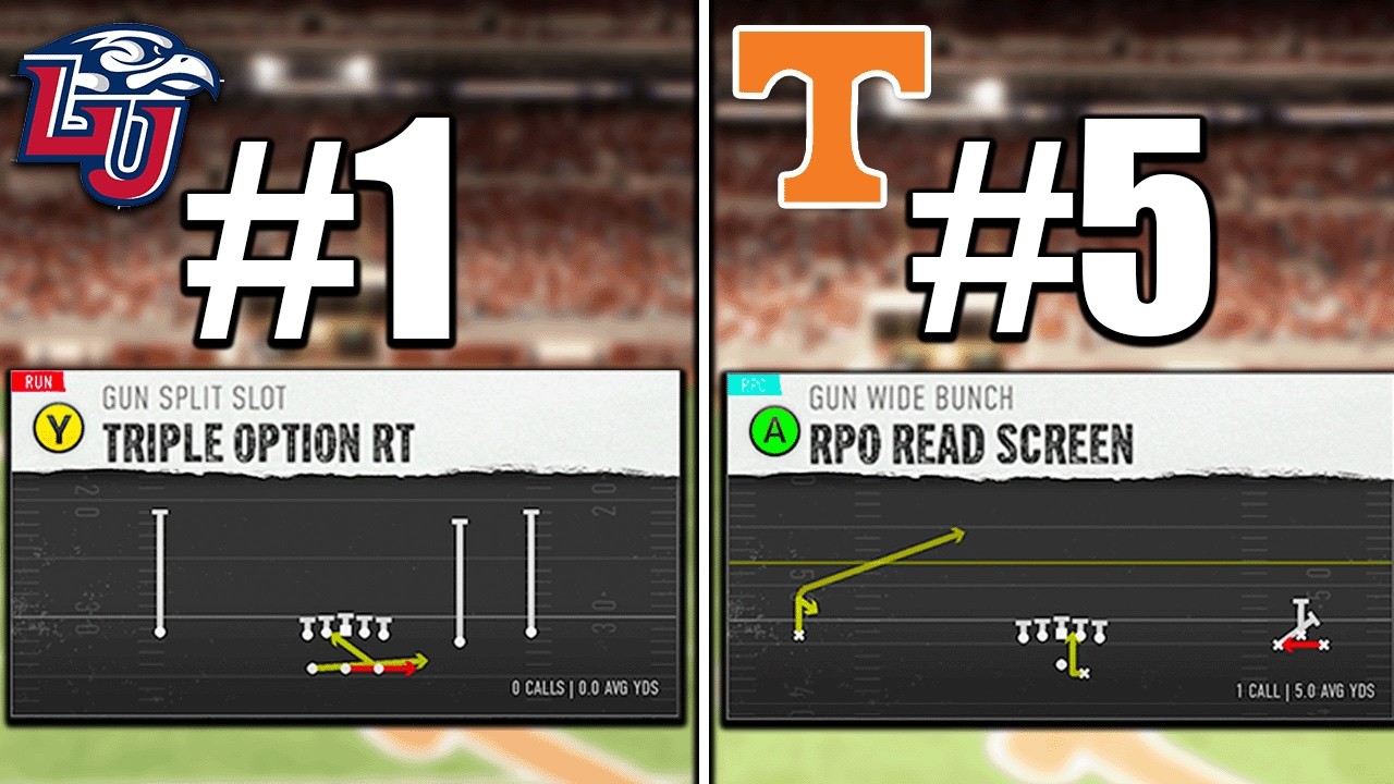 The 5 BEST Offenses In College Football 25!