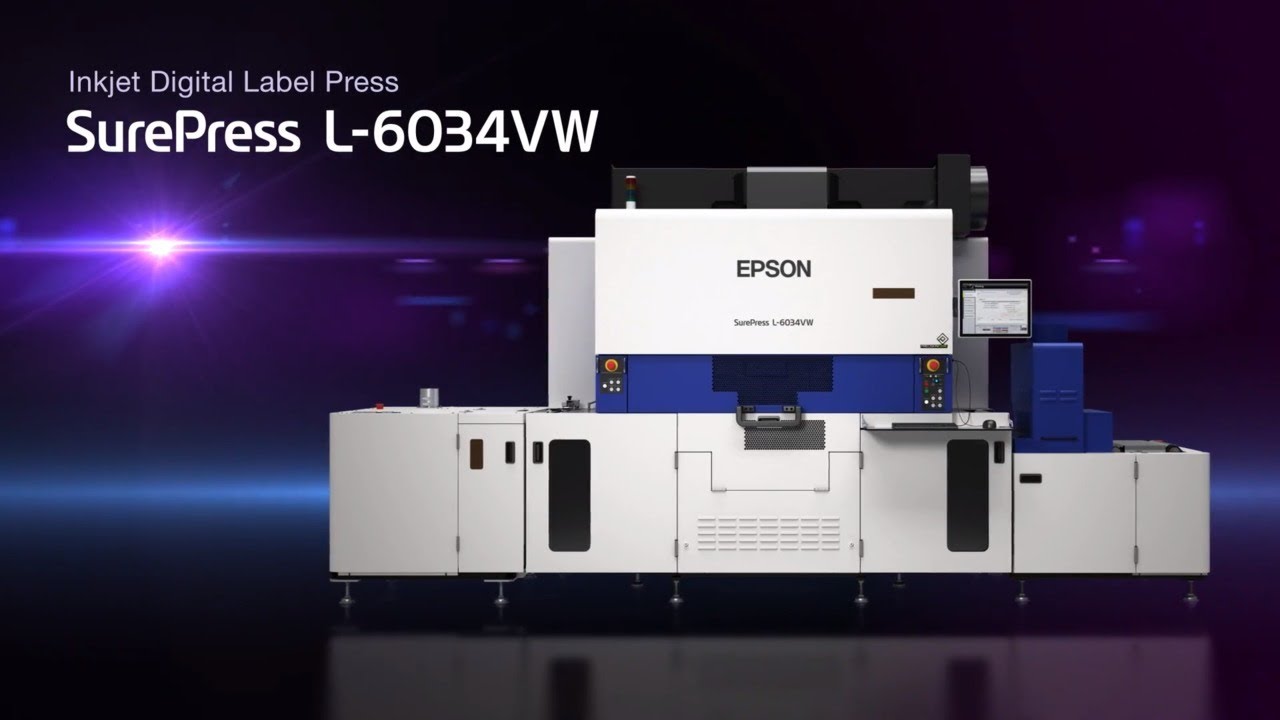 SurePress L-6034VW | Inkjet Digital Label Press