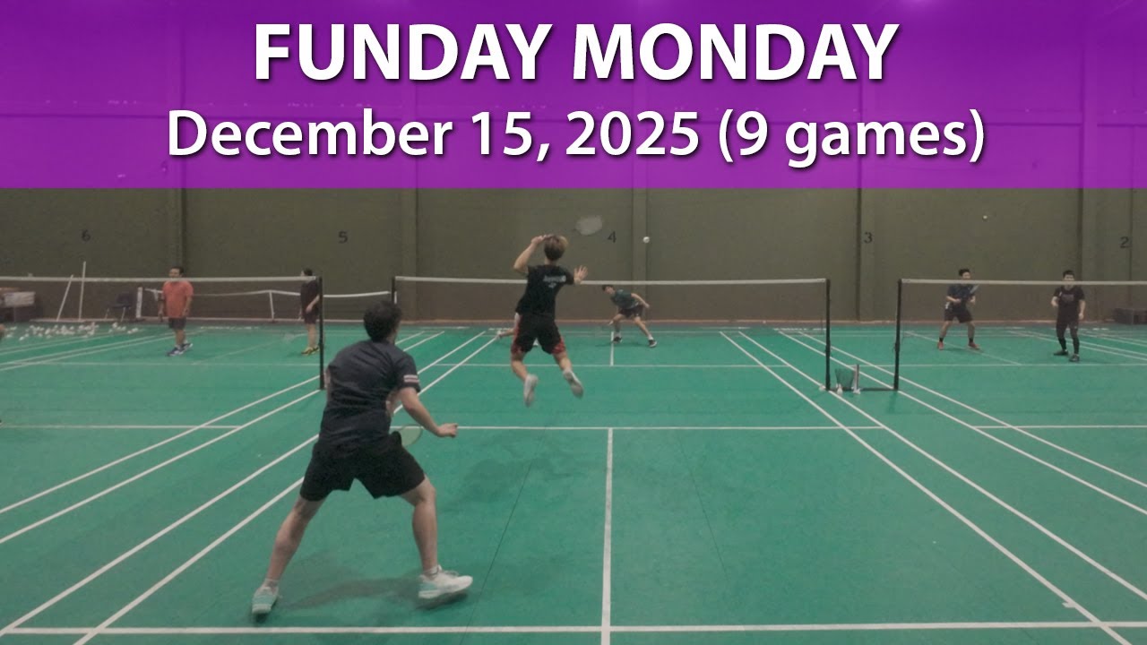 Monday Challenge Courts (Mon, December 15, 2025 Highlights - 9 Games)