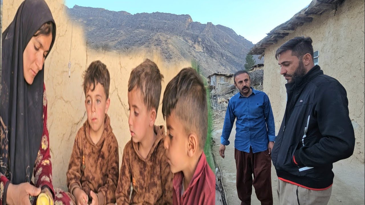 Nomadic life emotional visit to Dahkab and building a safe home for chickens in difficult conditions