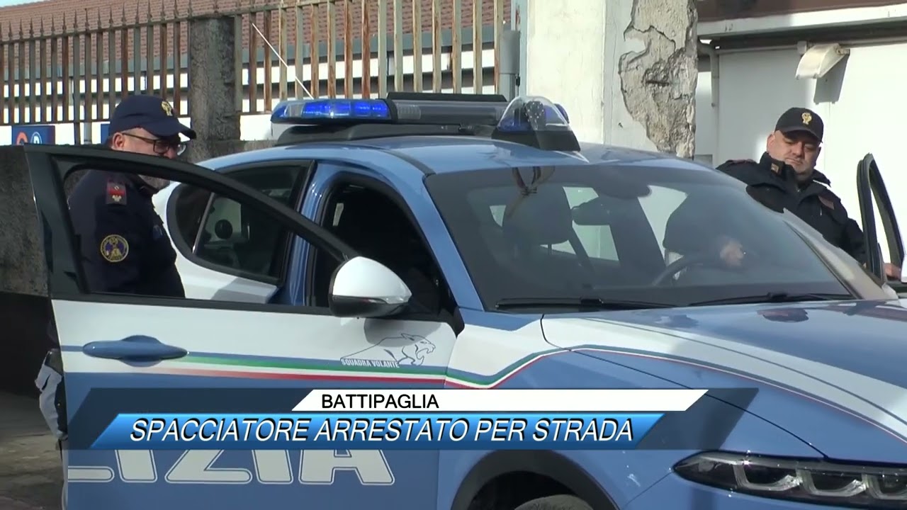 ✅ BATTIPAGLIA, SPACCIATORE ARRESTATO PER STRADA |SUD TV 114|