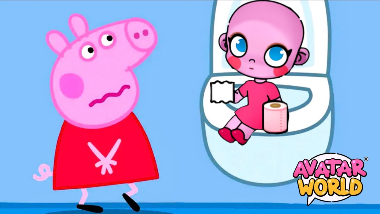 Peppa Pig in Avatar World | Peppa need Toilet