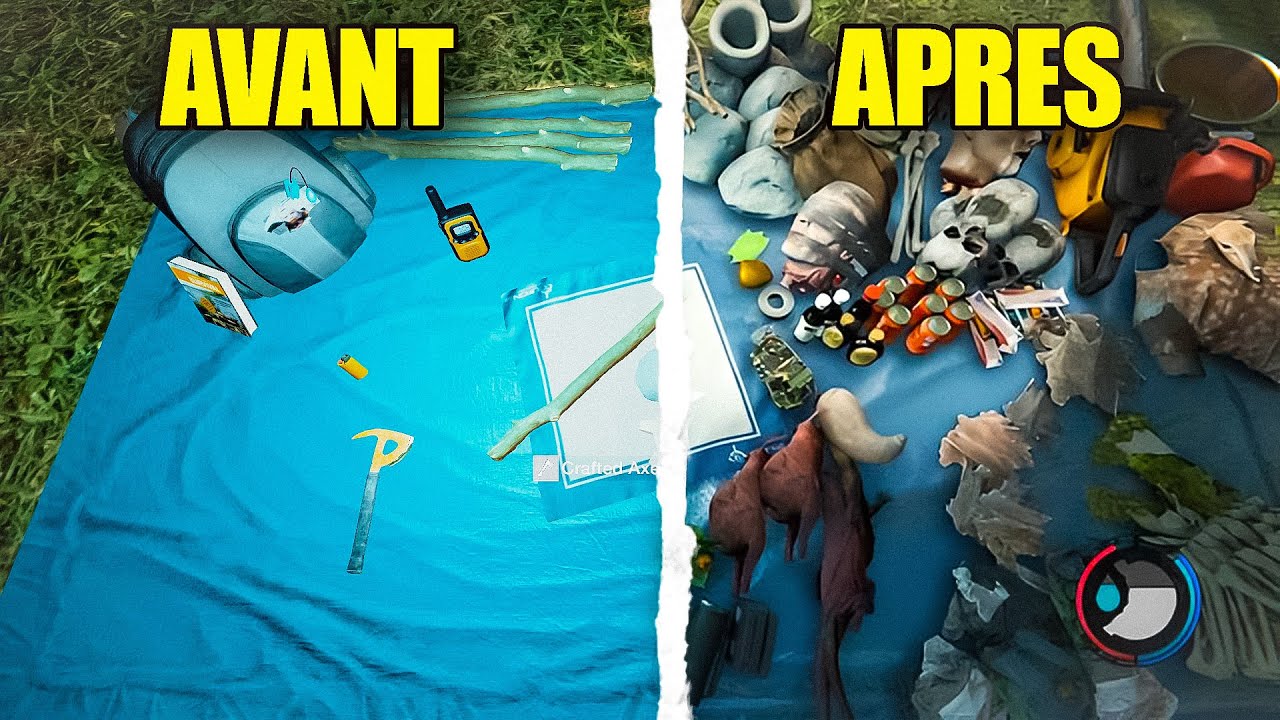 TOUS LES CRAFTS DE THE FOREST (en 1 vidéo)
