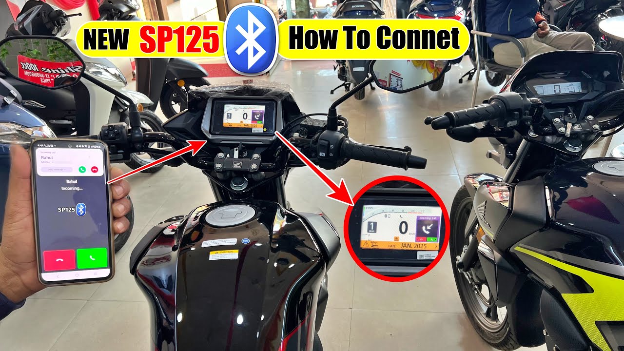 New Honda Sp125 OBD2B Bluetooth Connection How To Connect 2025 SP125 With Mobile