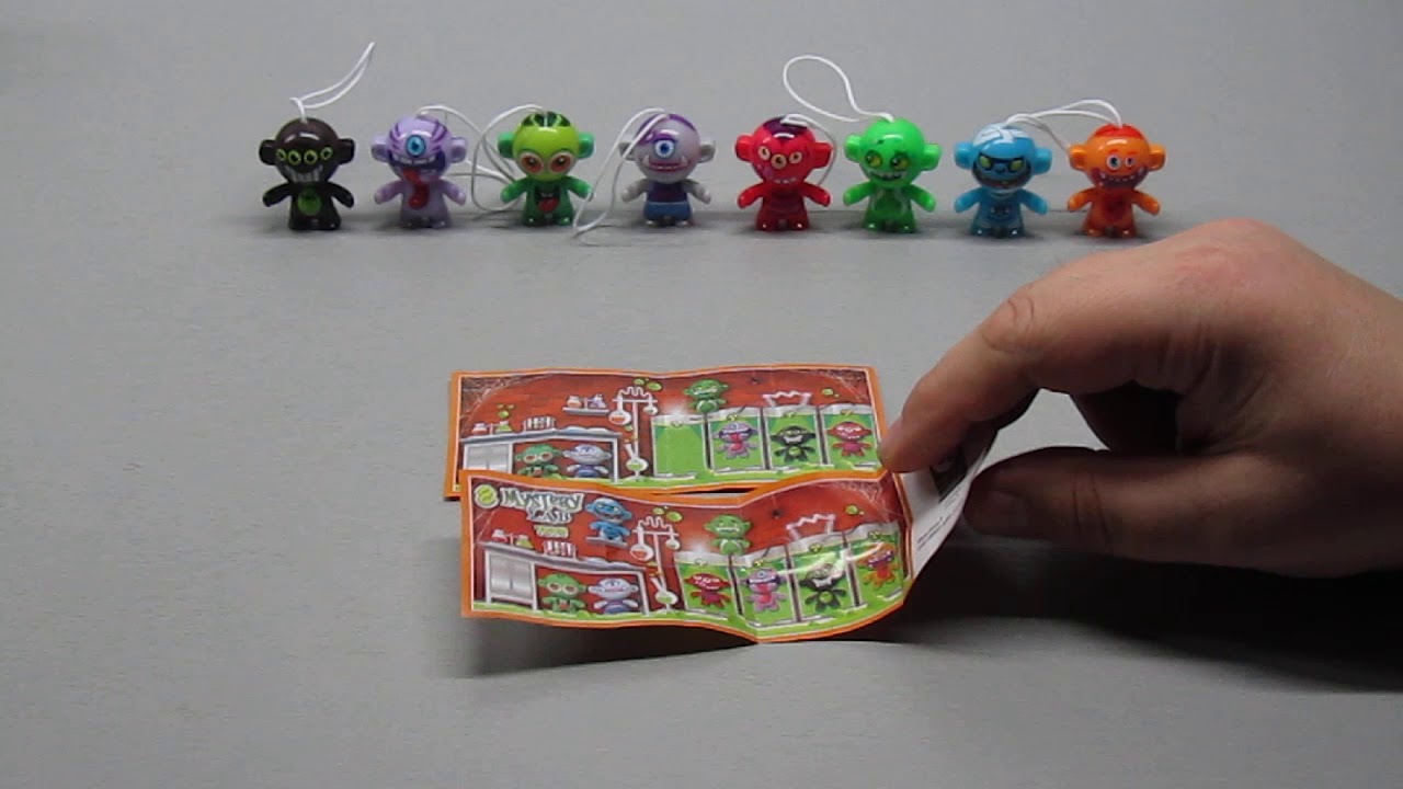 ХЭЛЛОУИН - HELLOWEEN - TWISTHEADS - Kinder Surprise - 2019 - Головастики - серия Хэллоуин