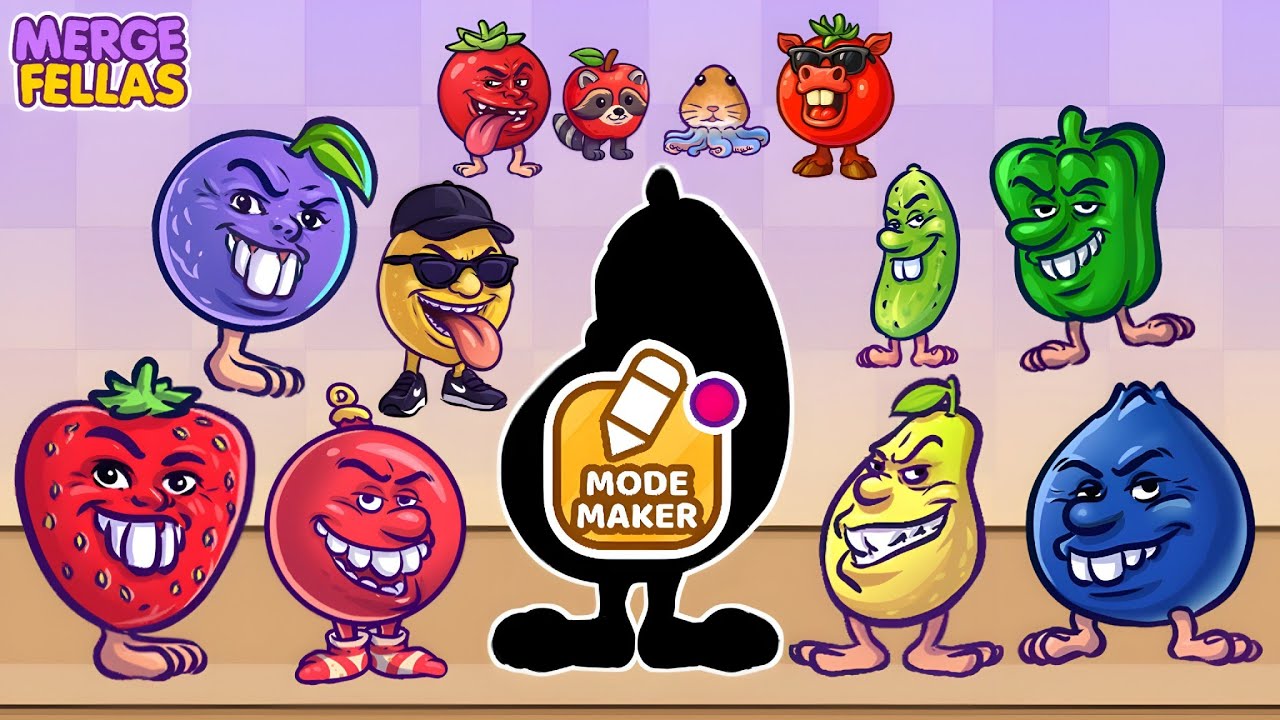 Merge Fellas Italian Brainrot 28 Maker Mode 1 | NEW MODE – Reaching Max Level