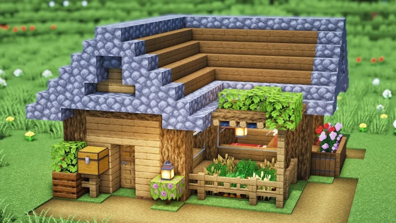 Minecraft: How to Build a Easy Survival House | Starter house