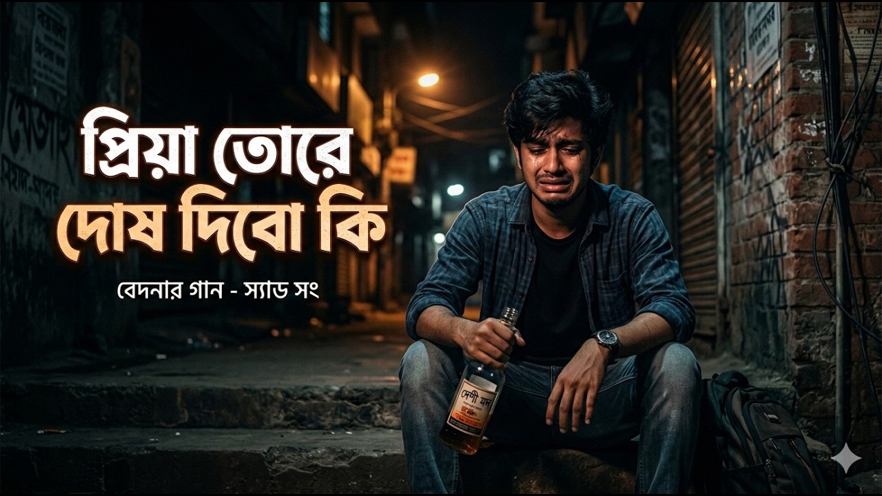 প্রিয়া তোরে দোষ দিবো কি | New Bangla Sad Song 2026 | Official Lyric Music Video