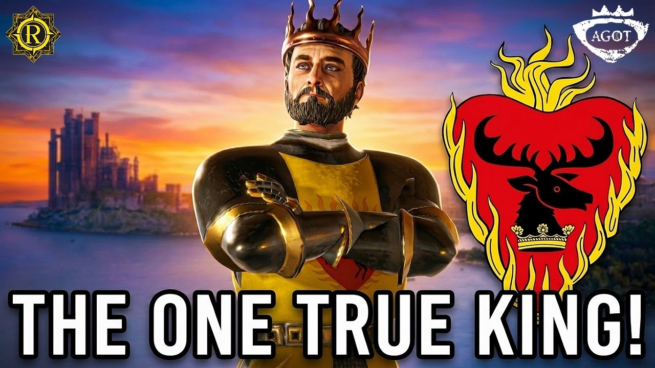 Stannis Baratheon FINALLY Rules Westeros! | AGOT CK3