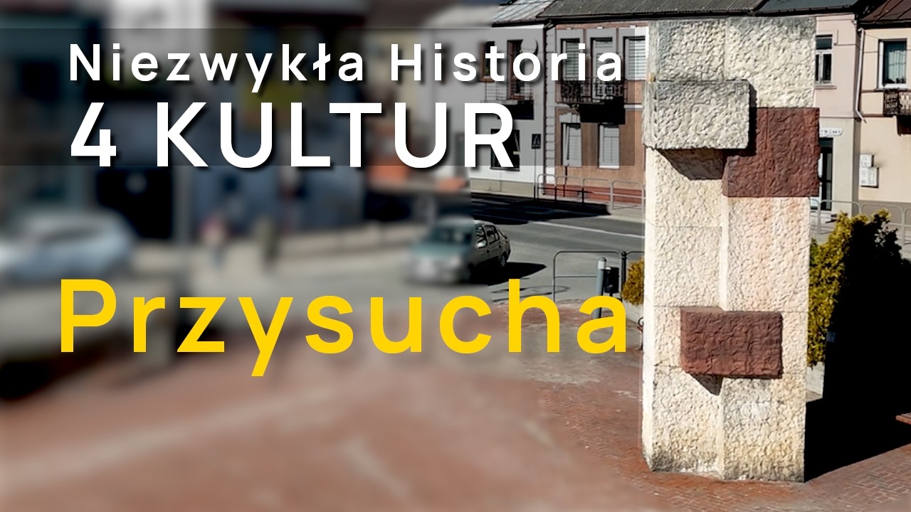 Przysucha z lotu ptaka | Miasto czterech kultur | Mazowsze w 2 minuty