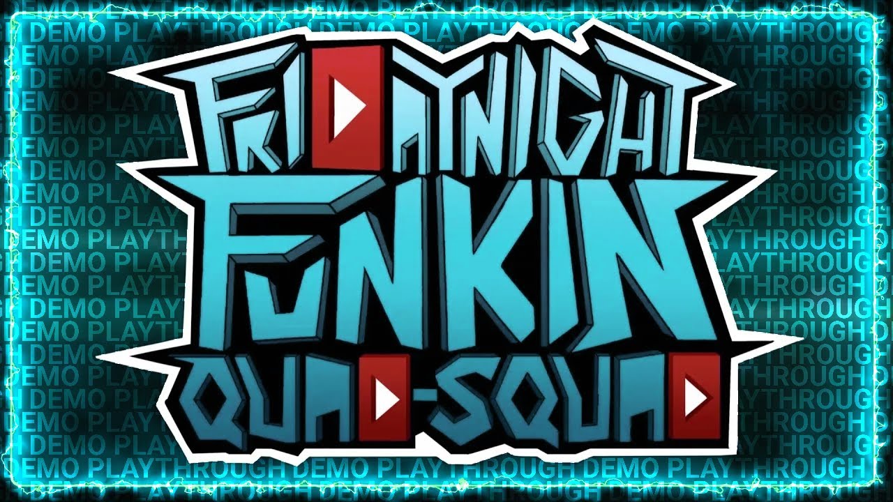 Friday Night Funkin' VS The Quad-Squad (Demo V1) | Hard Mode Play Through