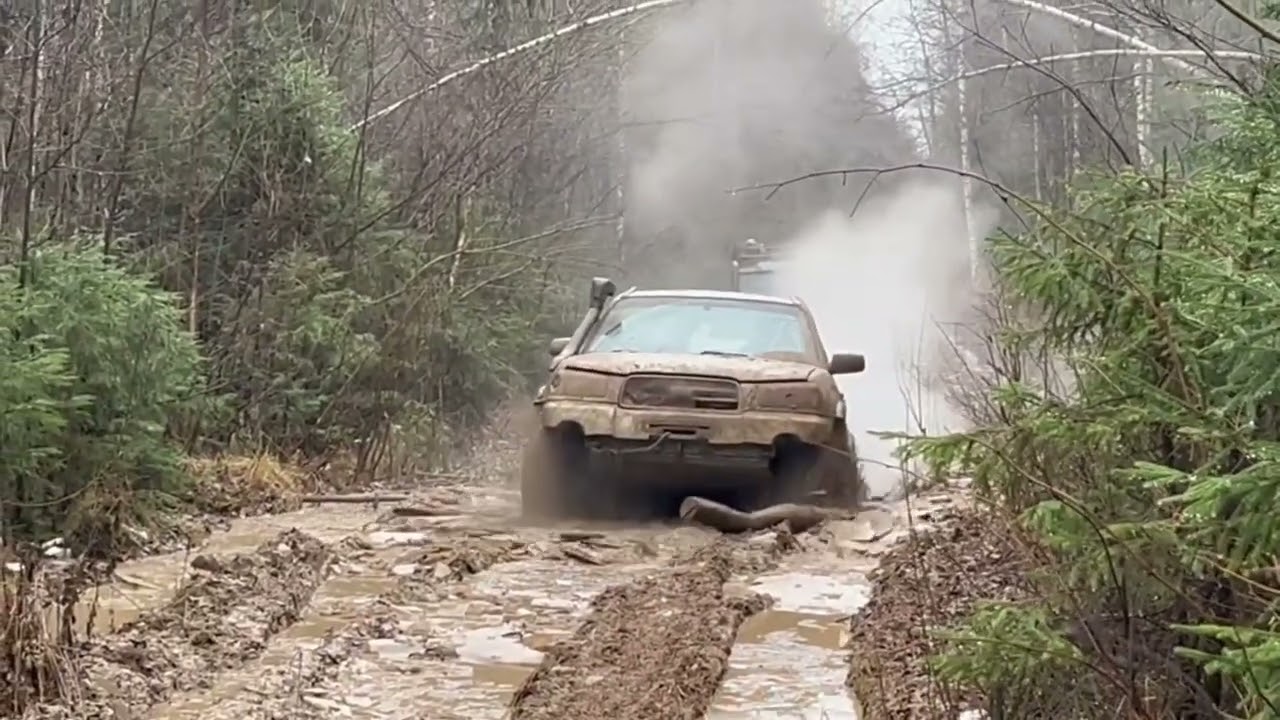 Pajero, Subaru forester, UAZ deep mud