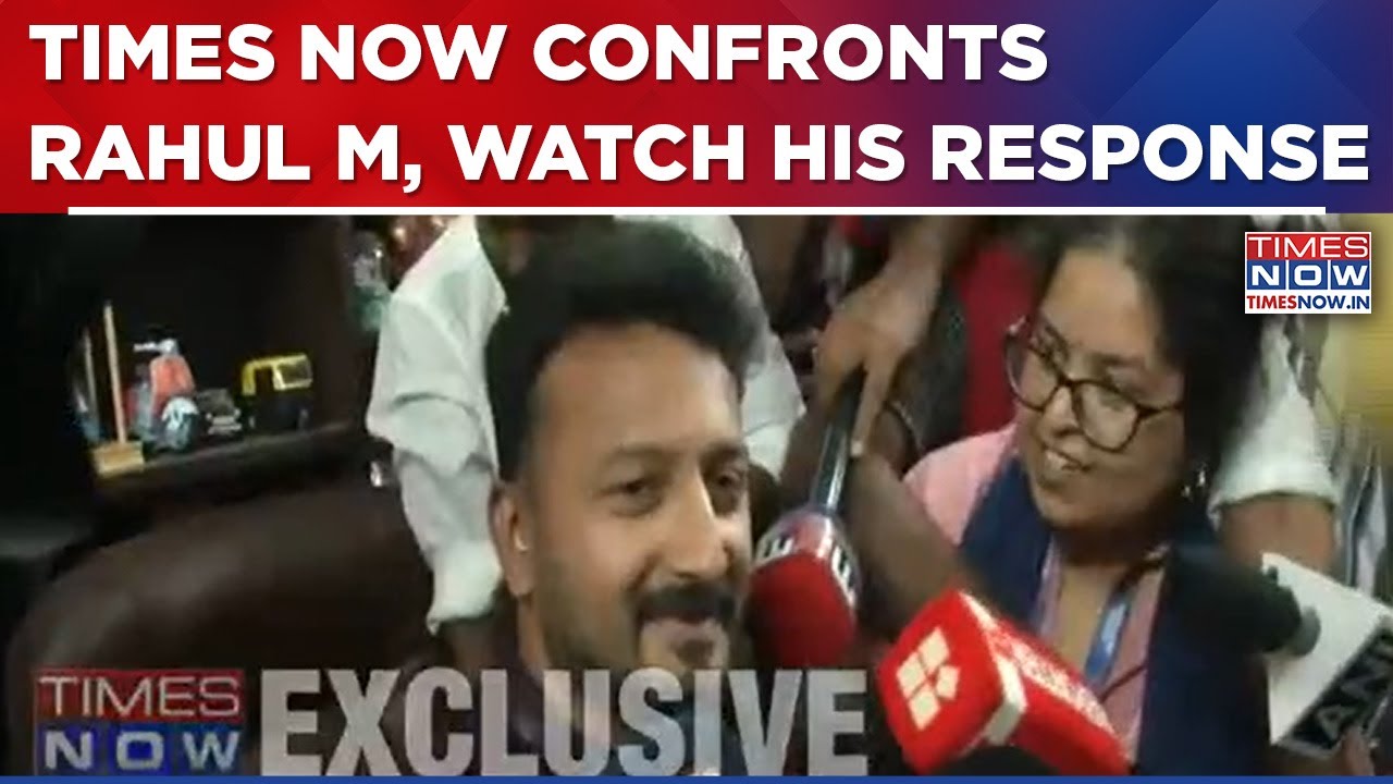 Kerala Assault Case: Times Now Confronts Expelled Congress MLA Rahul Mamkootathil,&nbsp;He&nbsp;Says...