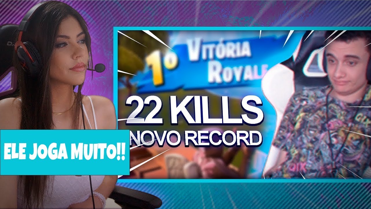 ELE É UM MITO NO FORTNITE | SOLO/SQUAD - SEV7N | REACT
