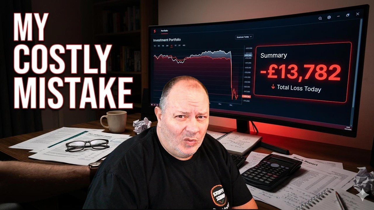 Vanguard Portfolio Update: My &pound;13,000 Mistake & The Real Lesson From It