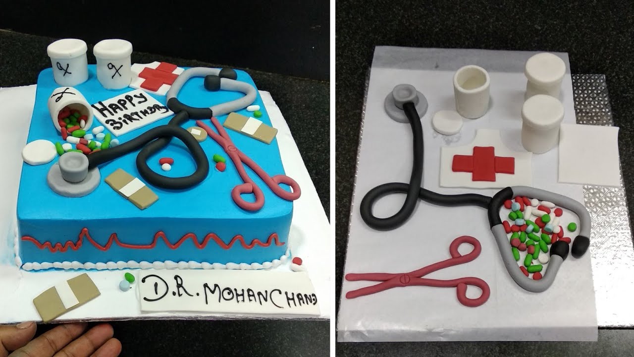 Doctor Cake | Doctor Cake Design | D.r Cake | Making By Sunil Cake Master