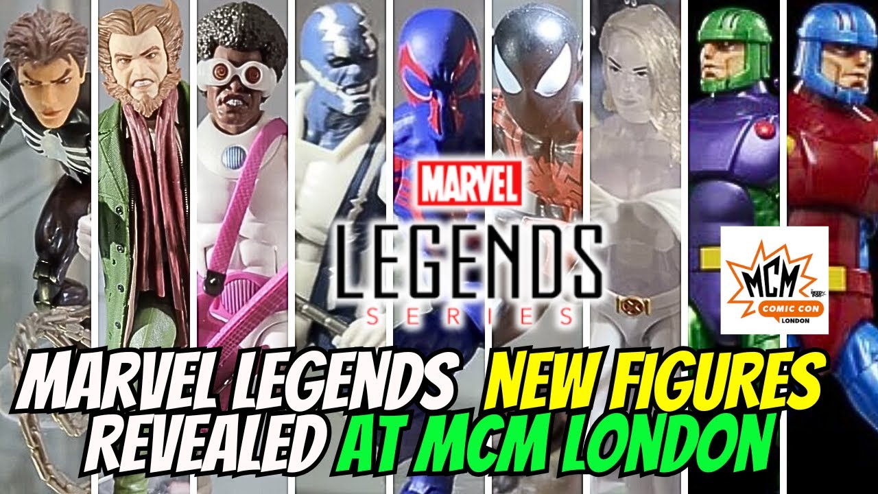 Новые фигурки Marvel Legends представлены на MCM London 2025!