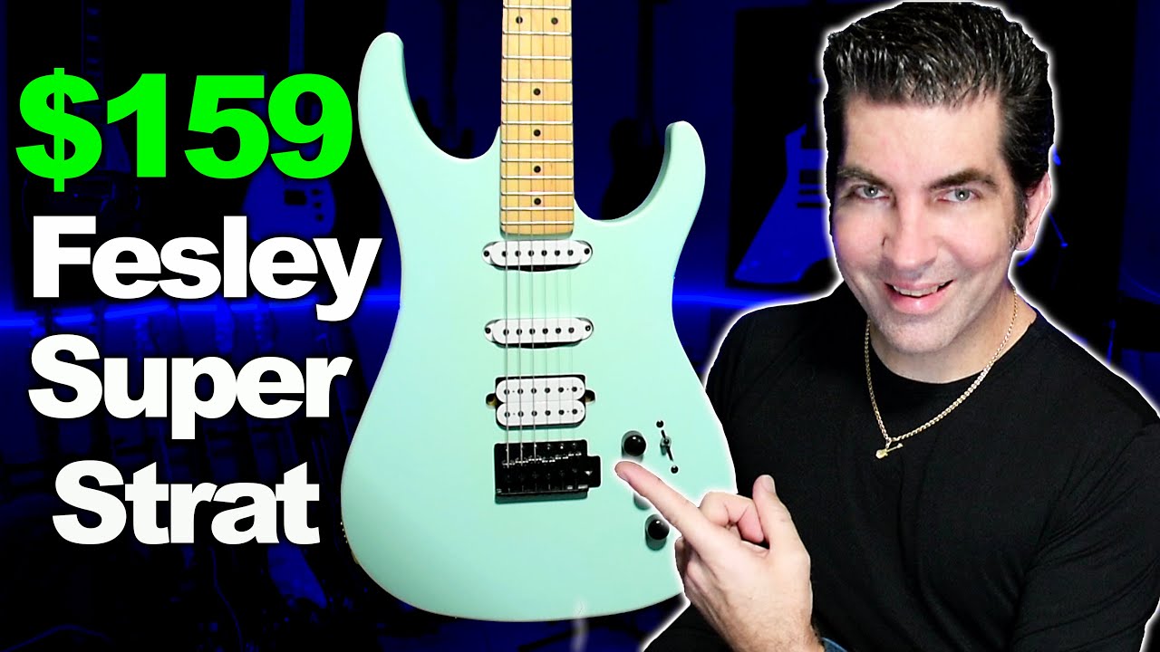 FESLEY FST350m Guitar on Amazon - Demo, Review and Verdict
