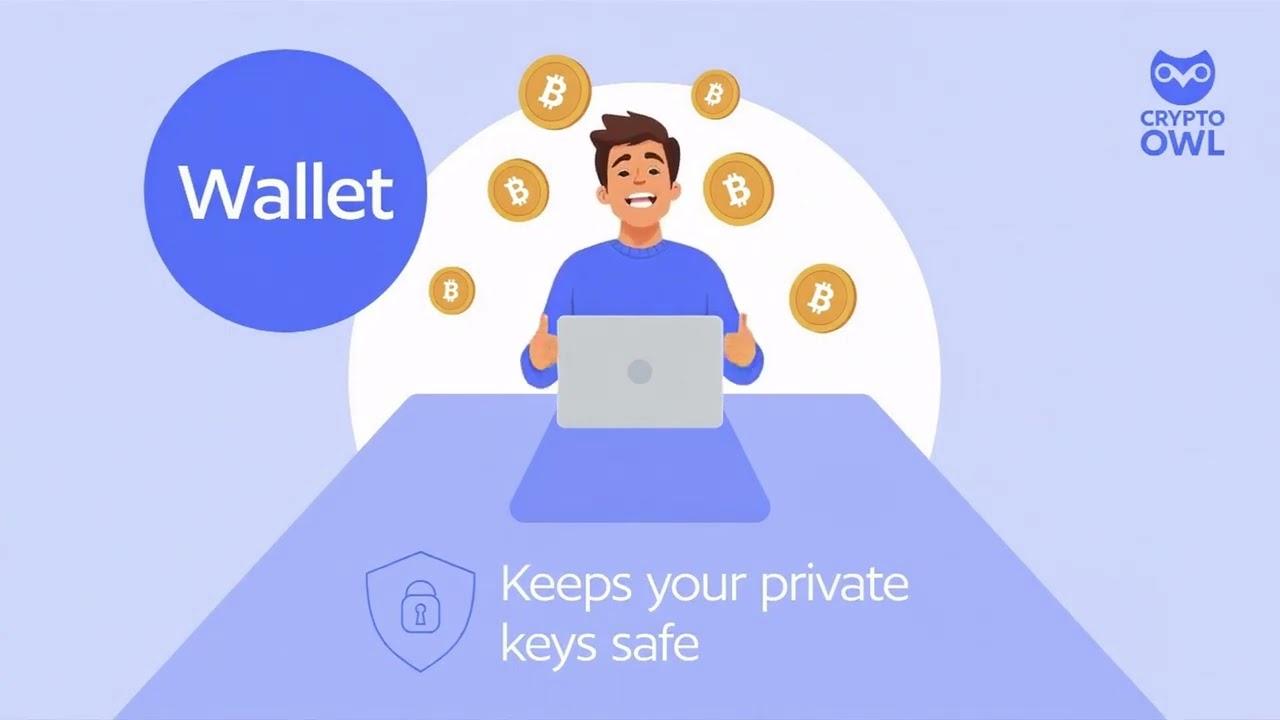 Crypto Owl -  What is a crypto wallet? Beginner's Guide