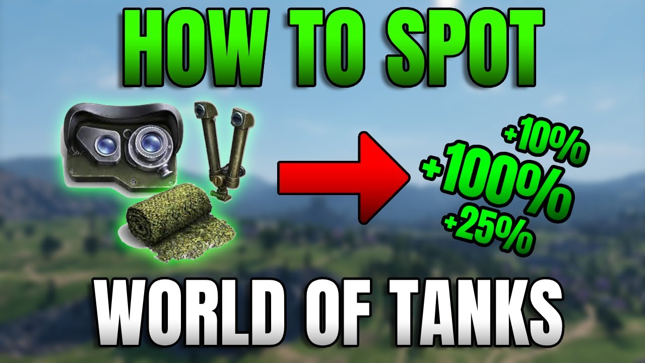 Spot CORRECTLY in World of Tanks!!