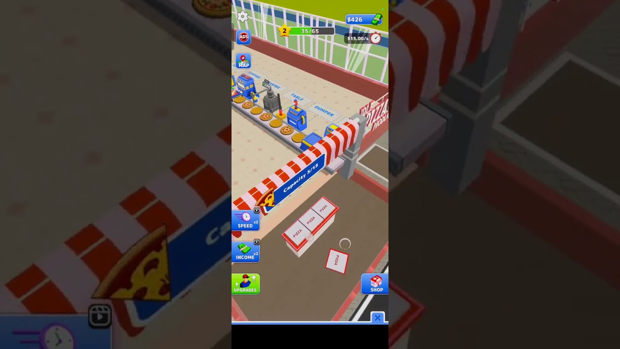 Idle Pizza Production Tycoon Gameplay Walkthrough 