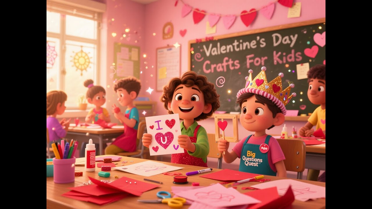 Valentine’s Day Crafts For Kids | Easy Valentine Crafts For School | Handmade Valentine Ideas
