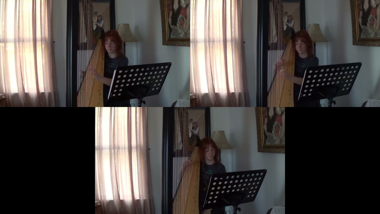 Talk About Peace by Joe and Randi Hampson arranged for three harps by Chaela Franck