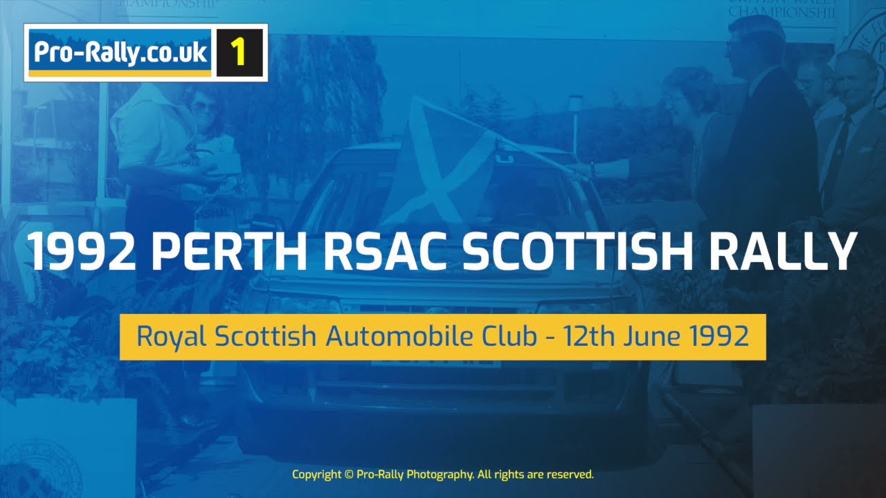 1992 Perth RSAC Scottish Rally
