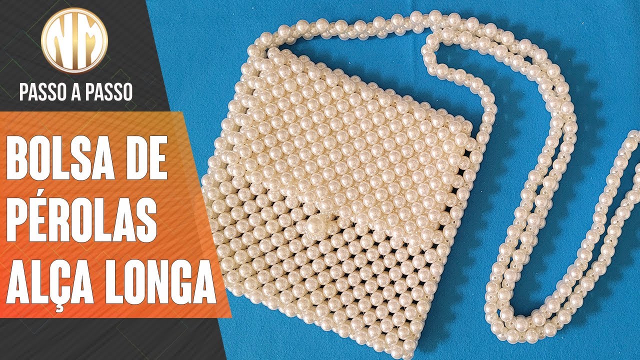 Bolsa de Pérolas com alça longa