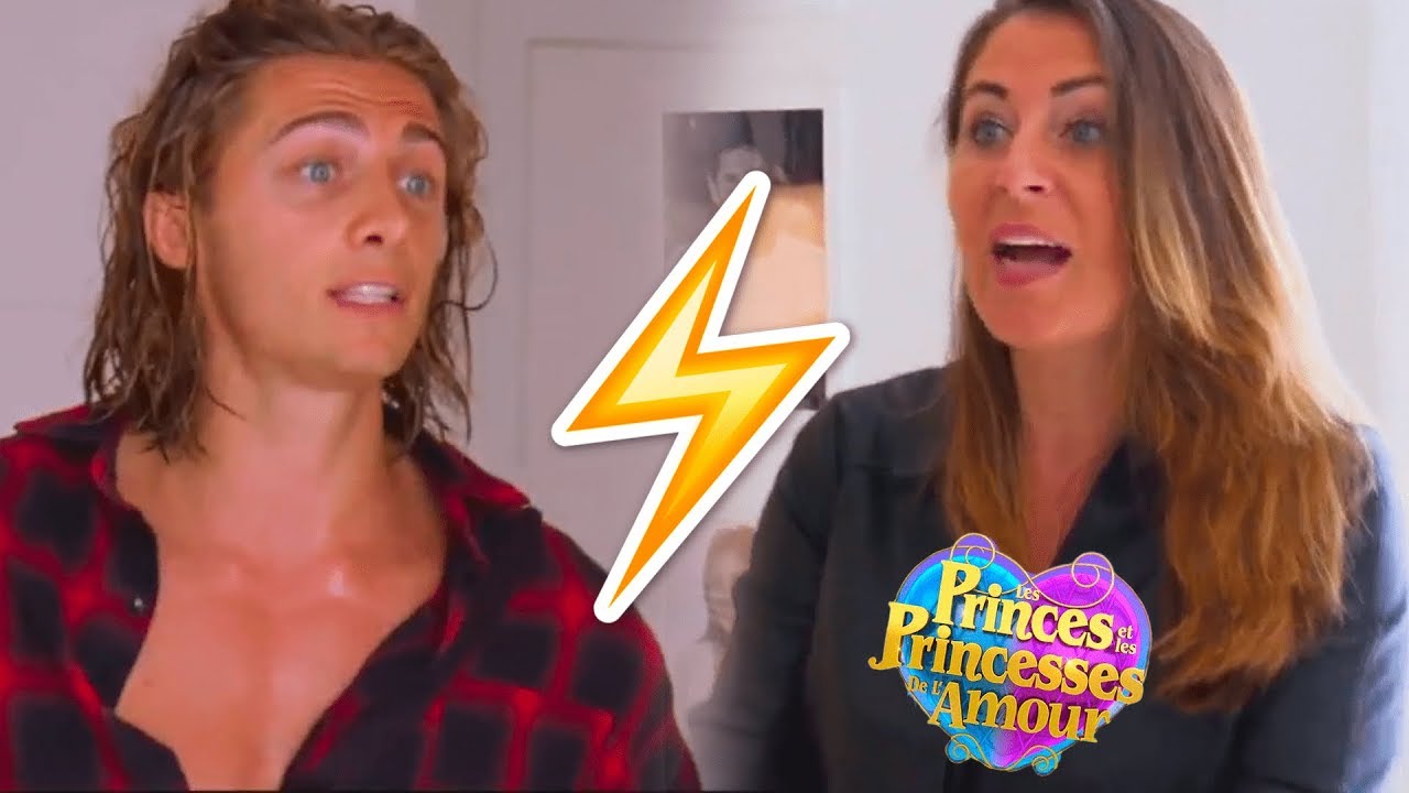 DYLAN CLASH MAGALI BERDAH dans Les Princes et les Princesses de l'Amour 2