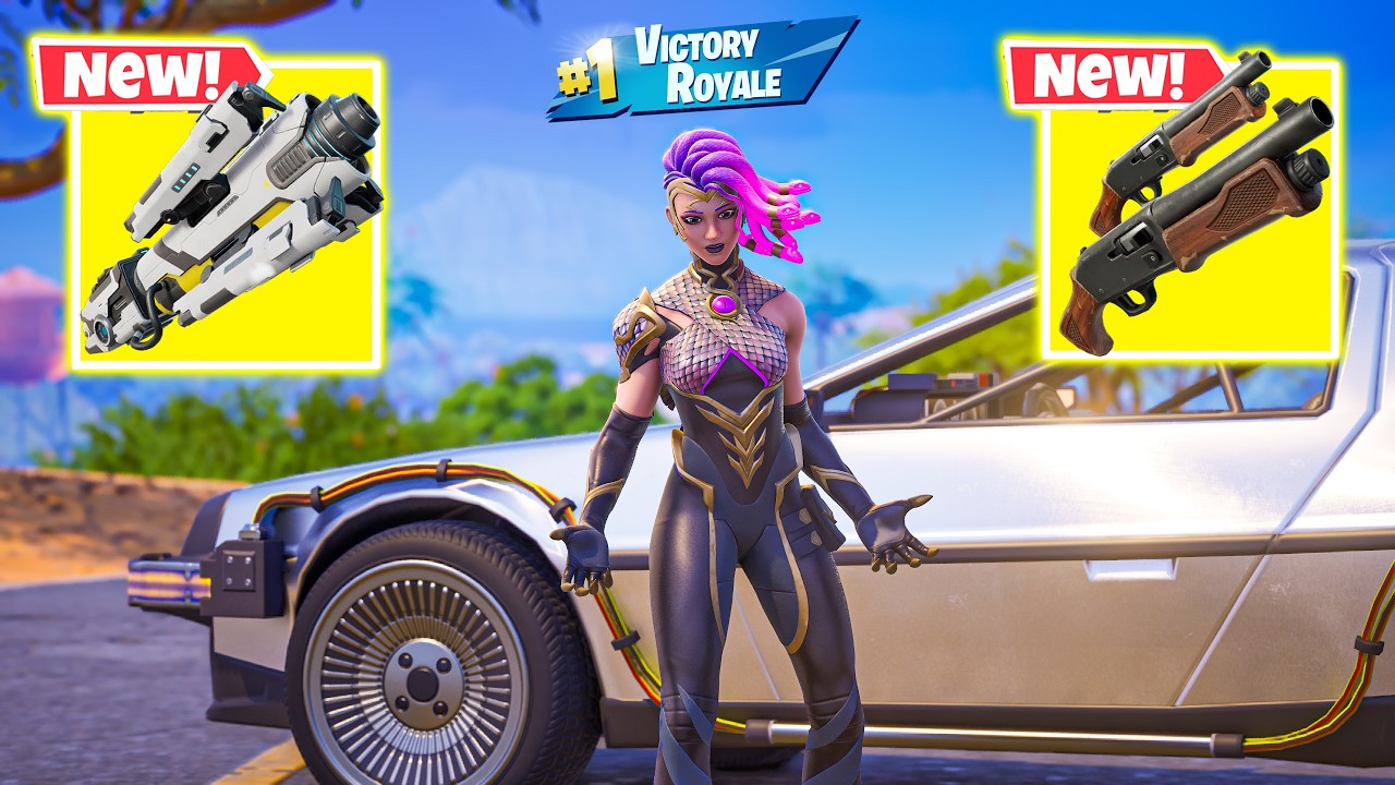 GORGON WARRIOR MEDUSA  vs NEW!! MYTHIC'S CHALLENGE ( NEW! Fortnite Chapter 7 Season 1 )