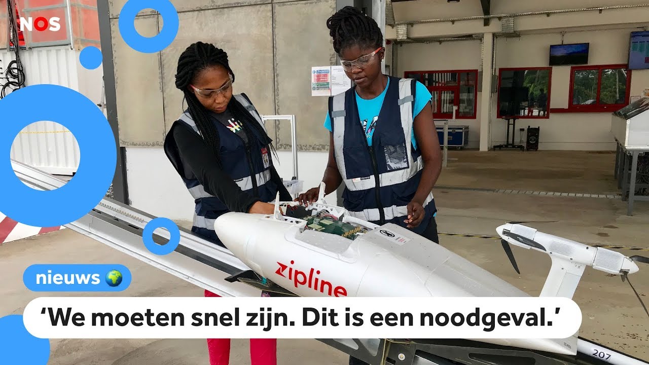 Deze drones met medicijnen redden levens