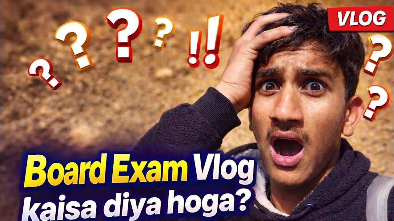 Board Exam Vlog 2026 | 12th Board Paper Kaisa Gaya? 😱 | Real Reaction | Akash Vlogs