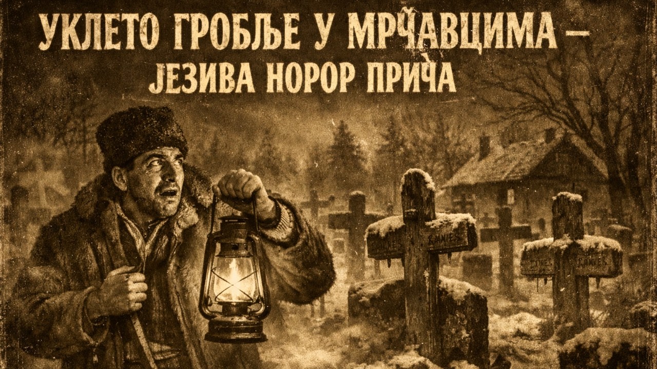 UKLETO GROBLJE U MRČAVCIMA - JEZIVA HOROR PRIČA