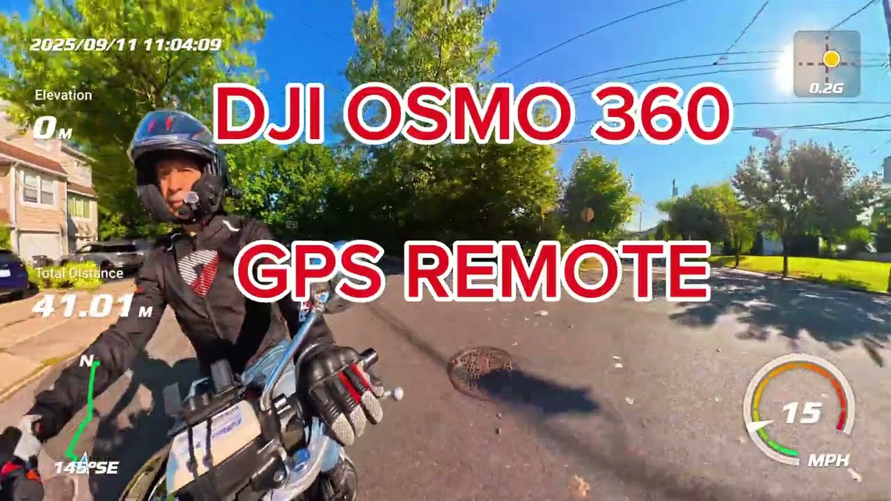 Honda CB1100 DJI OSMO 360 GPS REMOTE