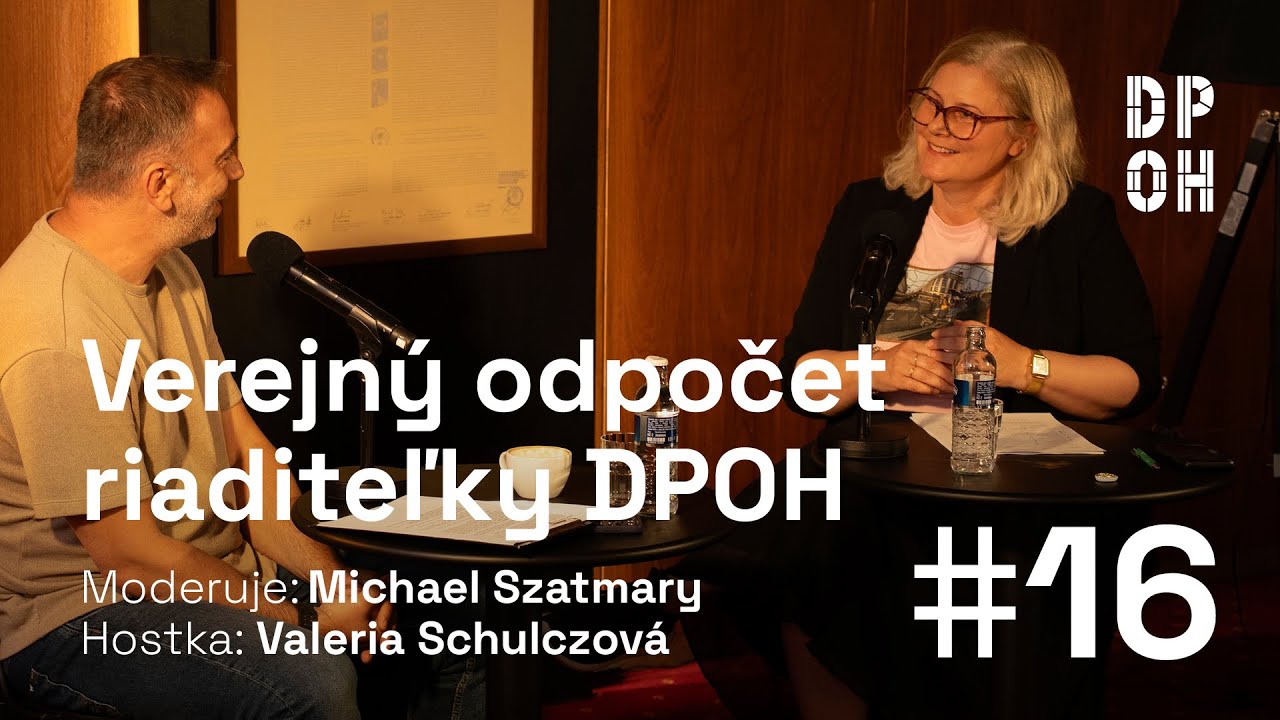 16. epizóda - Verejný odpočet riaditeľky DPOH