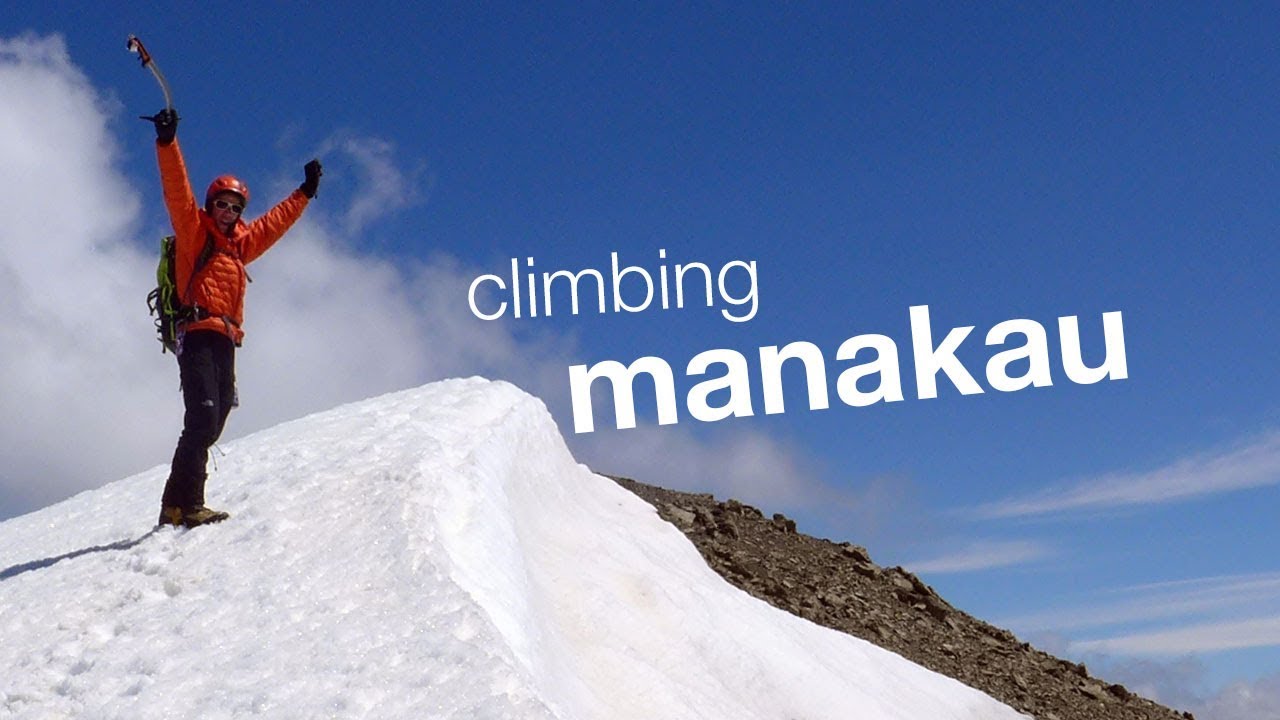 Climbing Mt Manakau