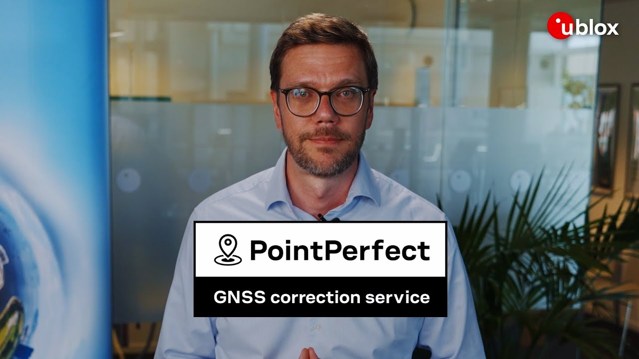 u-blox PointPerfect GNSS correction service via RTCM RTK data format