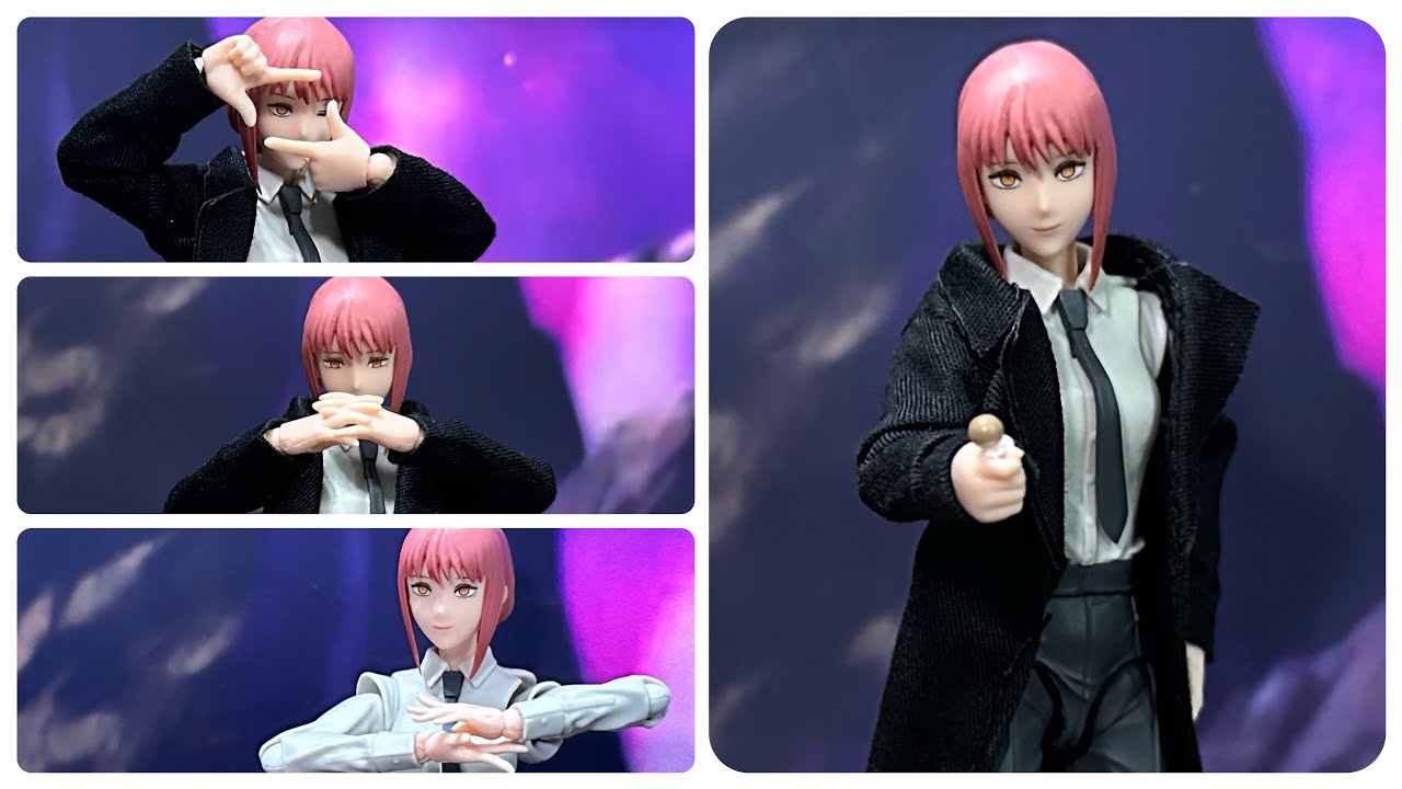 S.H.Figuarts Makima CHAINSAW MAN / SHF 鏈鋸人 真紀真 / マキマ チェンソーマン #actionfigures #unboxing #toys #share