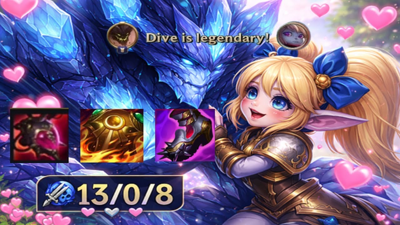 Went Rock Solid Malphite for Poppy | 13/0/8 Emerald (LoL)