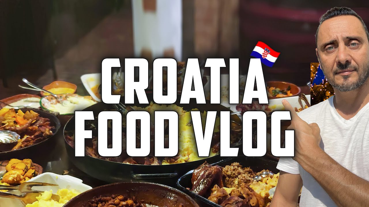 Food Vlog Croatia: BEST Croatian Foods | Seoski Turizam Hrvatska!