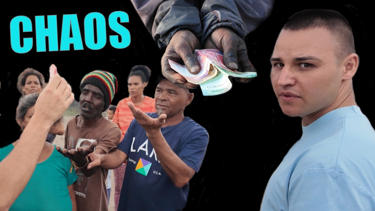 10K verschenken in den gefährlichsten GHETTOS  SÜDAFRIKAS 🇿🇦