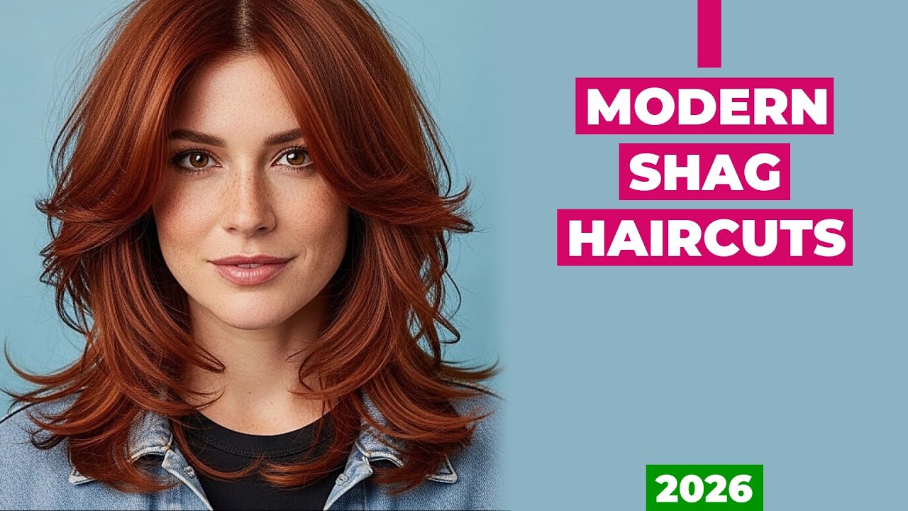 10 Modern Shag Haircuts That Will Dominate 2026