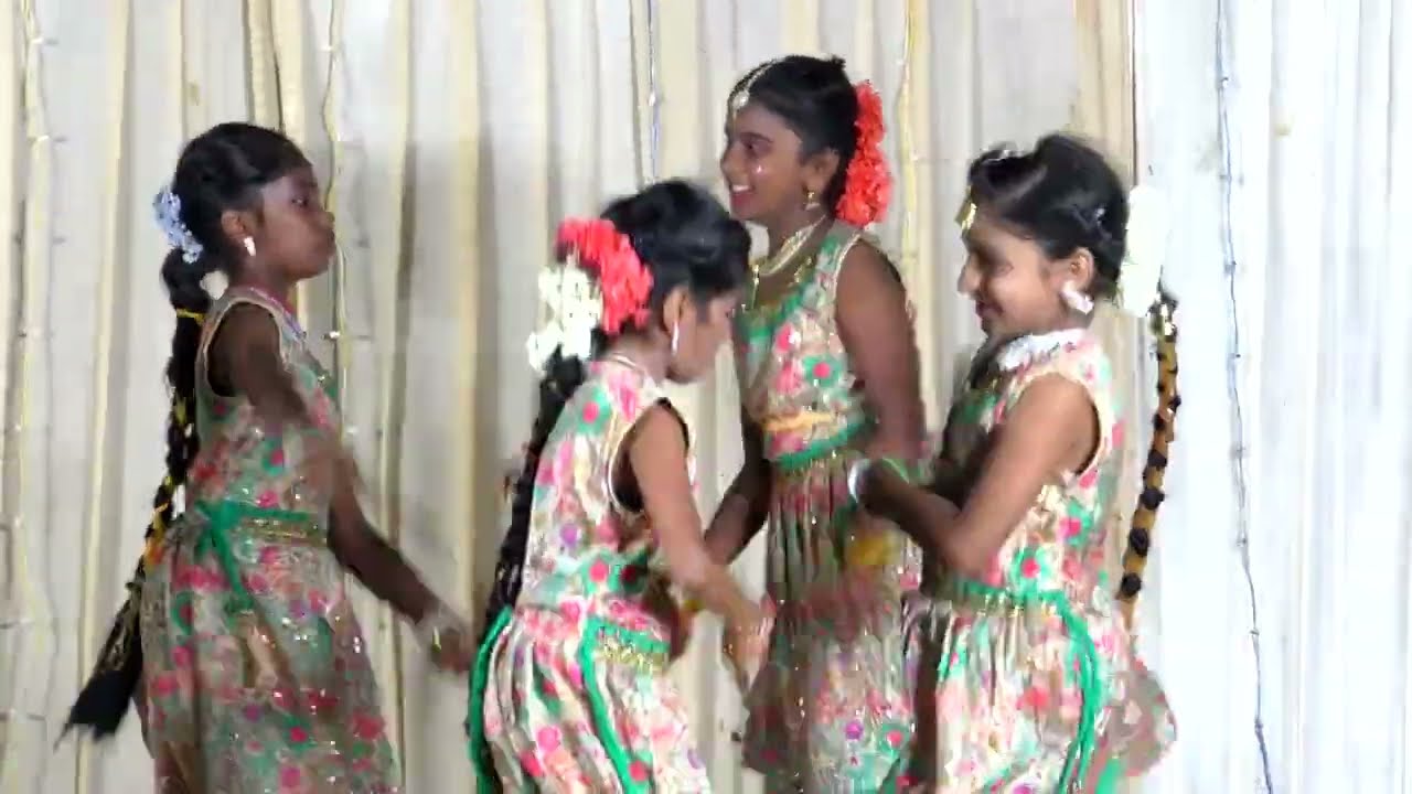 SR School Pullambadi 26th Annual day   ulaikkum makkal song 5th std students