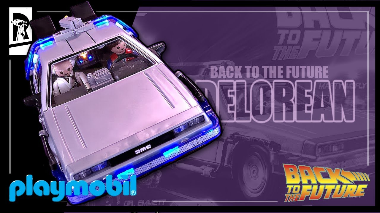 Playmobil Back to The Future Delorean