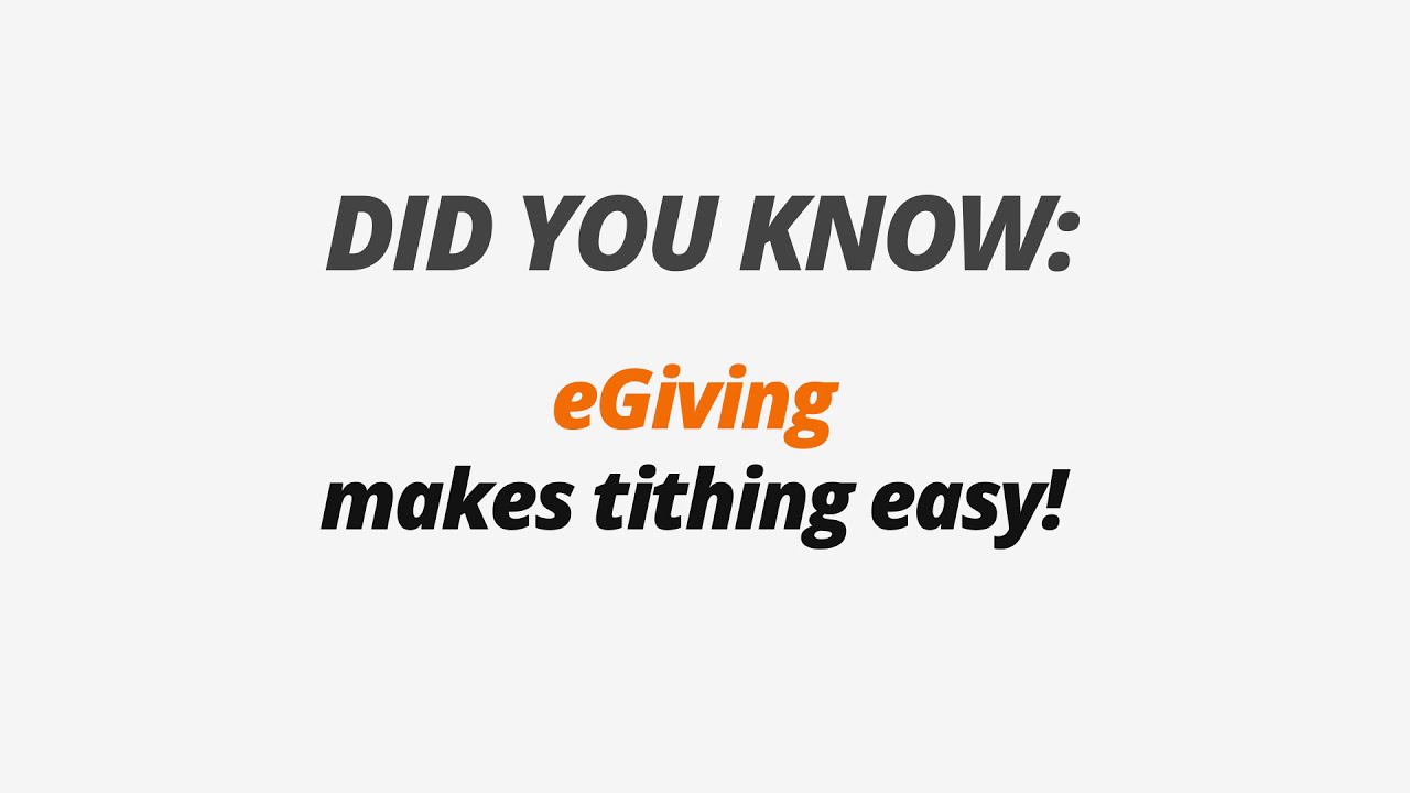 How-To Guide to eGiving